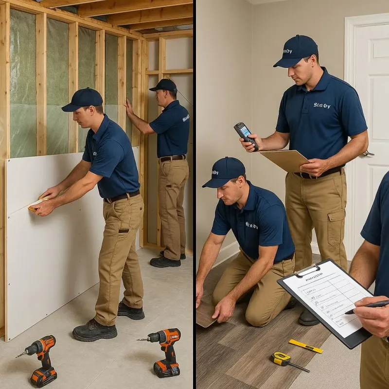 Repairs and Reconstruction process in Elk Grove Village, IL